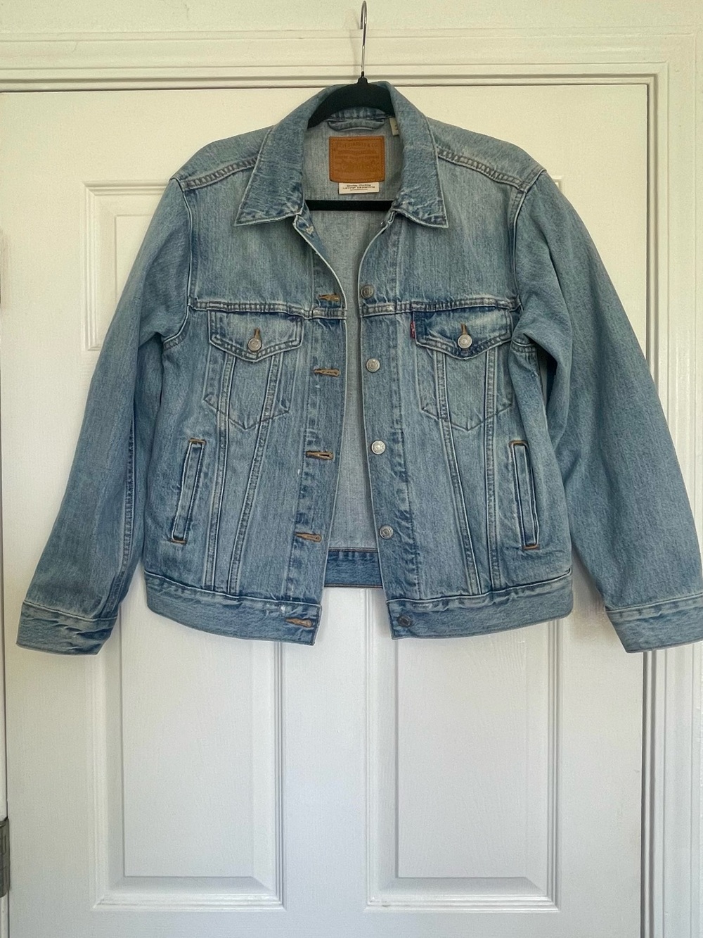 Signature by Levi Strauss Light Blue Denim Trucker Jacket - Women's